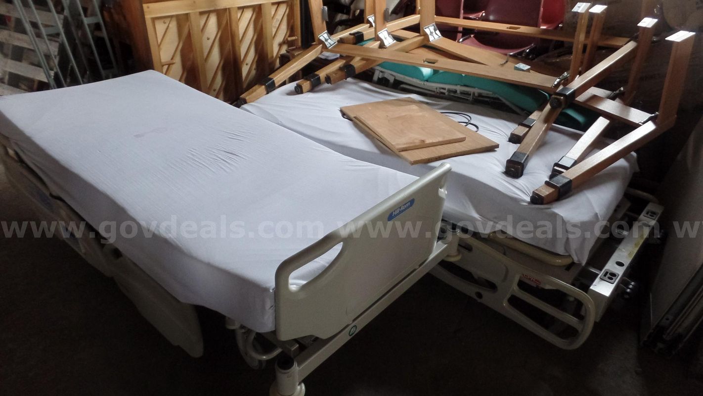 3 non working hospital beds