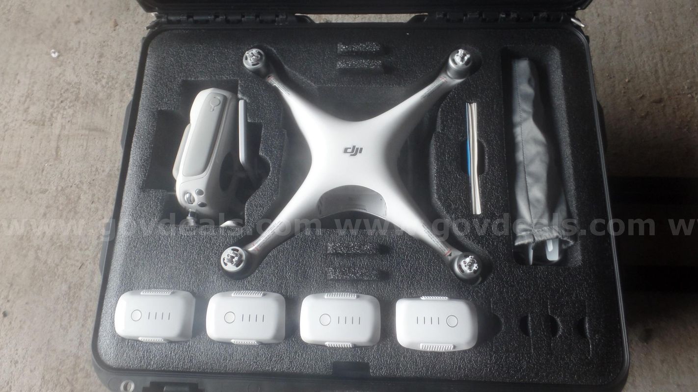 Phantom Pro Drone, IT Cart, Safe, Backdrop display