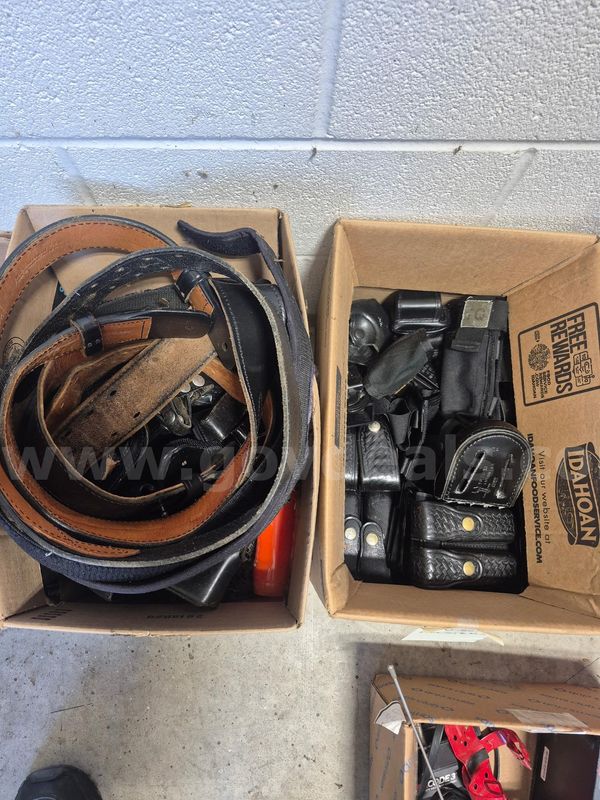 Various Duty Belt Equipment