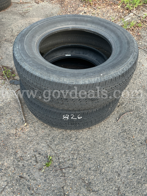 2 bridgestone alenza tires p255-65-18 lot 826