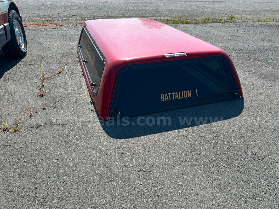 camper shell long bed chev