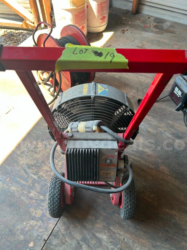 evacuation exhaust fan lot 19