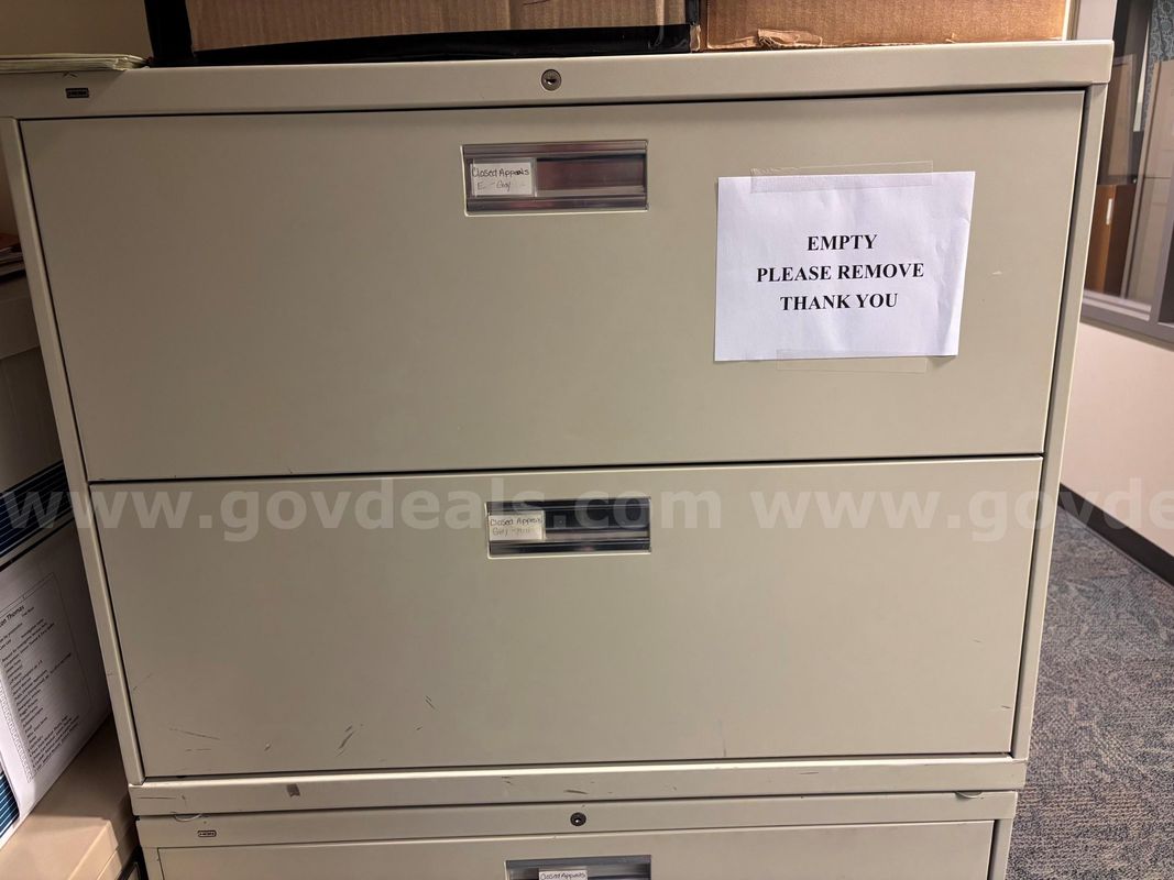 Used Two Drawer Lateral Filing Cabinet
