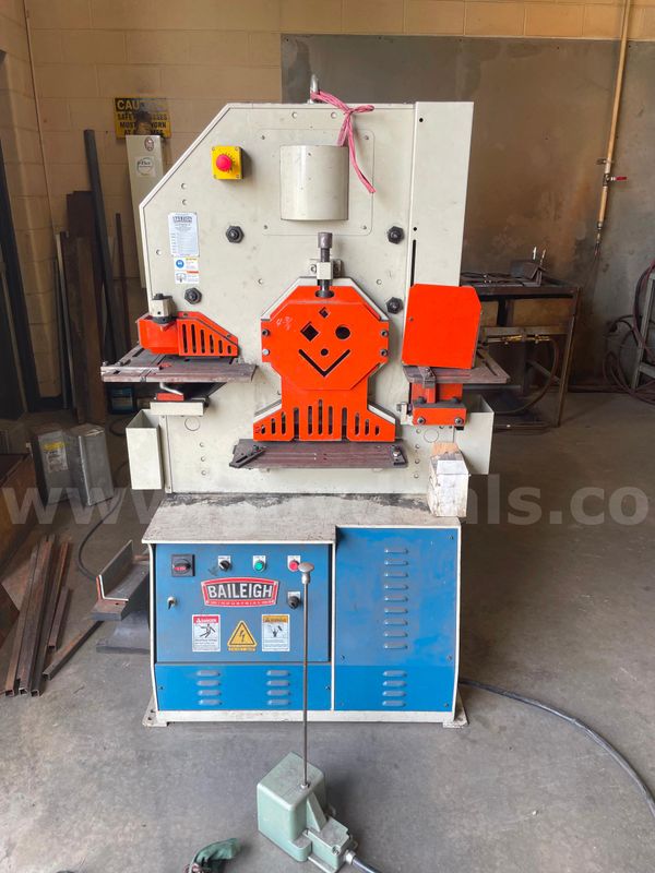 Baileigh Industrial SW-621 Hydraulic Ironworker with Foot Pedal Control