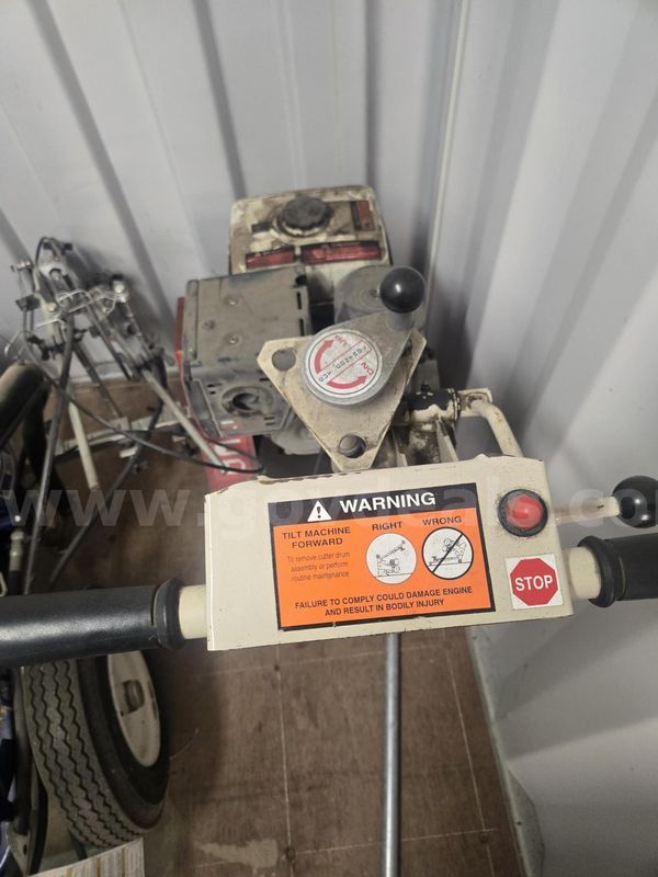 USED - EDCO CPM-8 Concrete Scarifier / Crete-Planer – Honda GX270 – Untested
