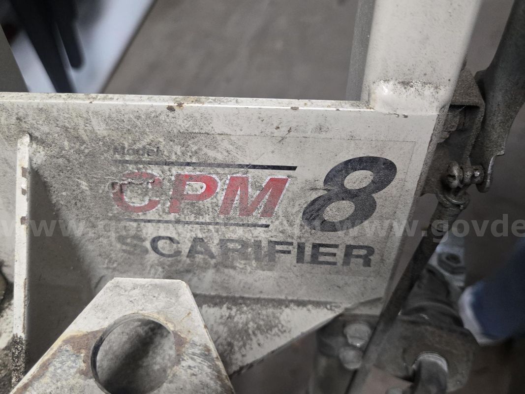 USED - EDCO CPM-8 Concrete Scarifier / Crete-Planer – Honda GX270 – Untested