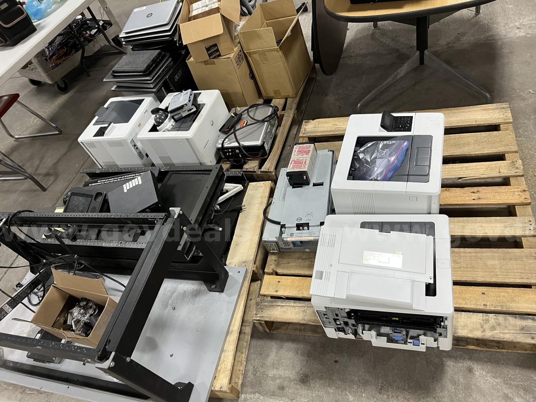 Lot #1 - 3 Pallets of Computer Equipment