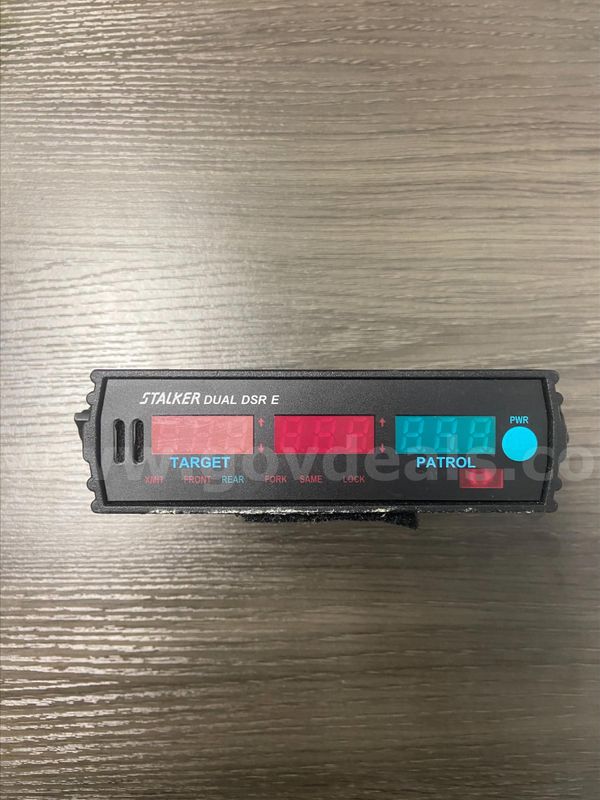 Stalker Dual DSR-E Counter Box with Face Plate