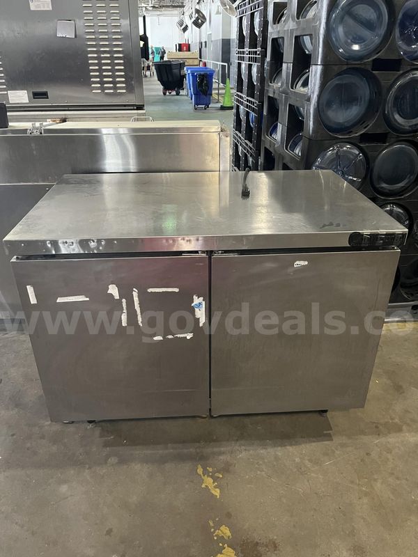 Continental Undercounter Two Door Refrigerator