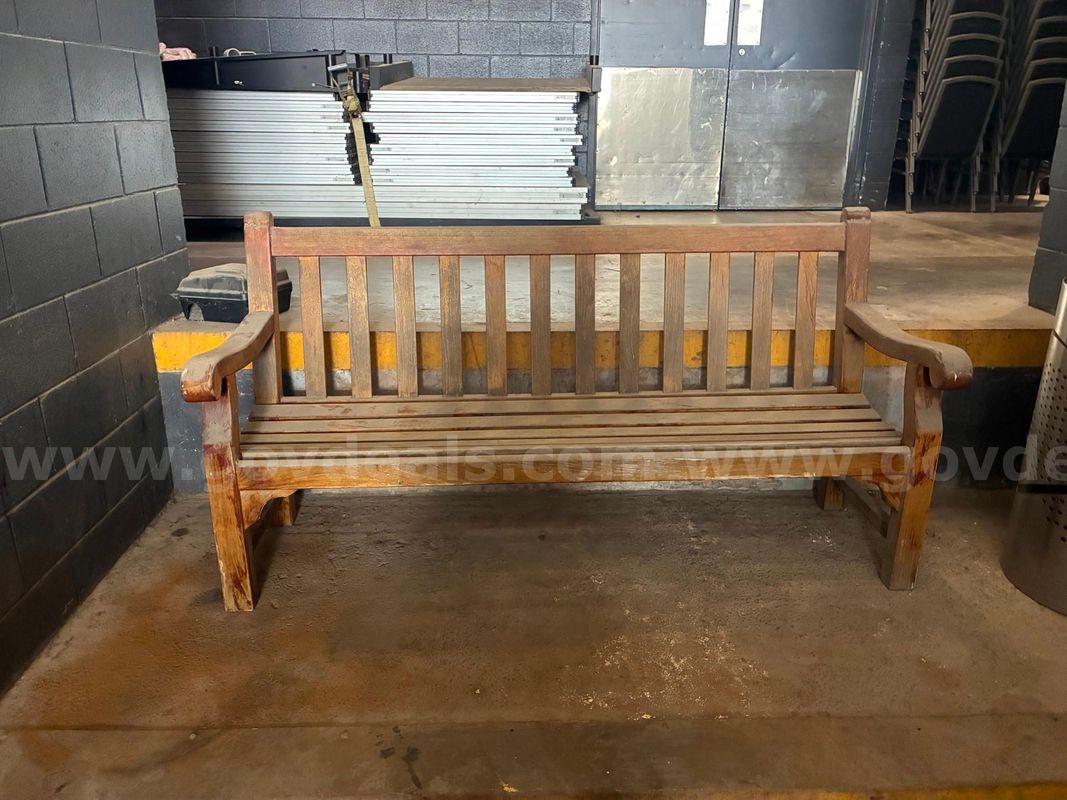 Outdoor Wooden Bench