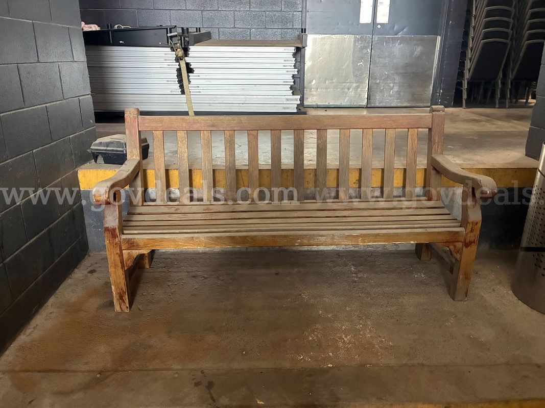 Outdoor Wooden Bench