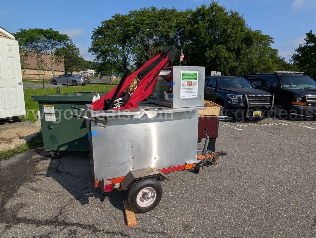 Portable Concession Stand / Hot Dog Cart Trailer