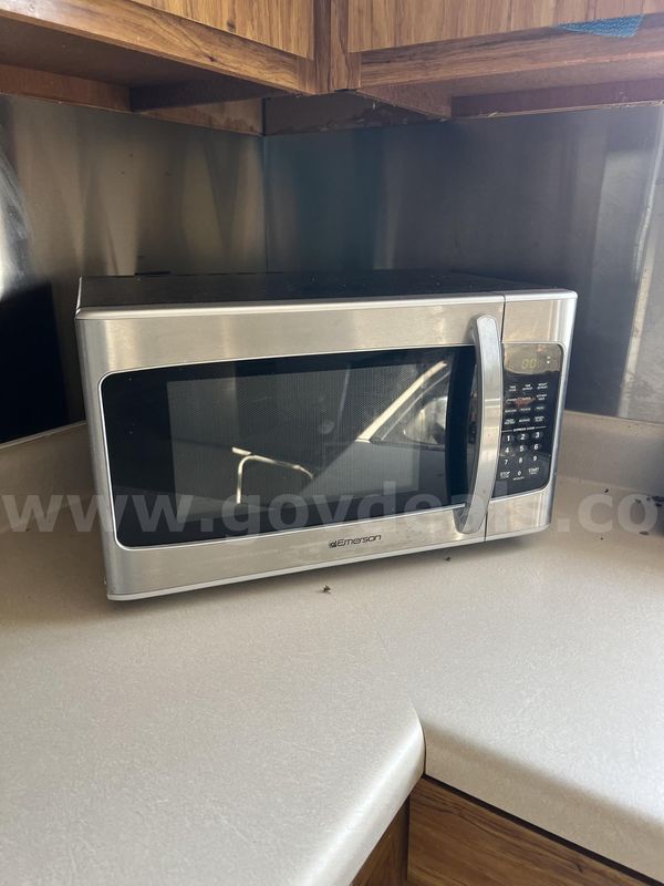 Stainless Countertop Microwave