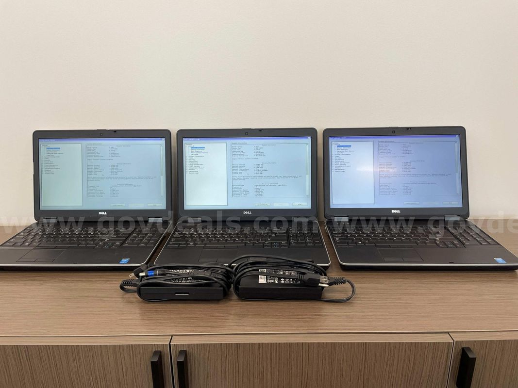 Qty 3 - Dell Latitude E6540