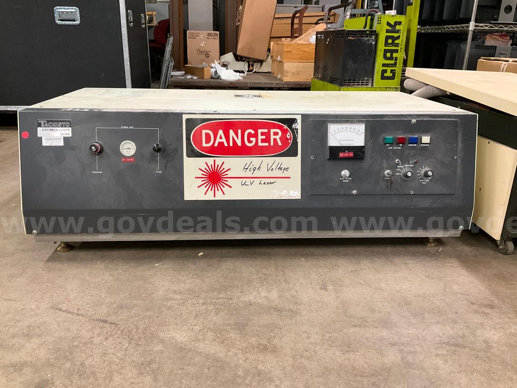 High Voltage UV Laser