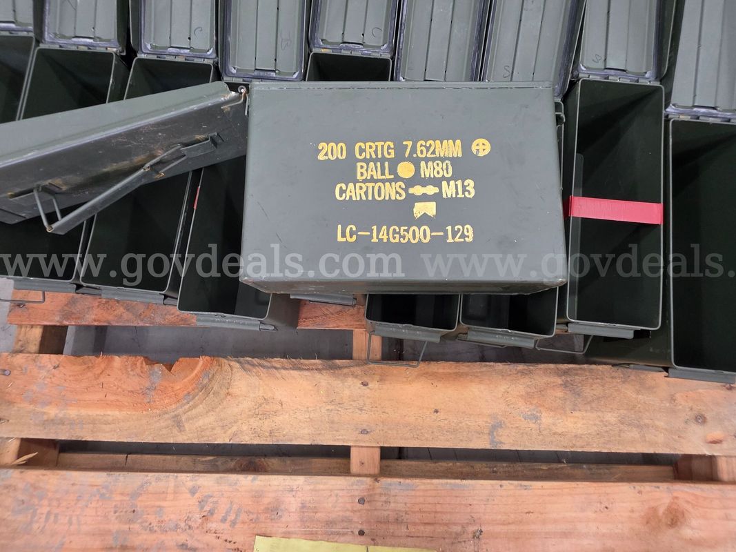 10 used ammo cans 7.62