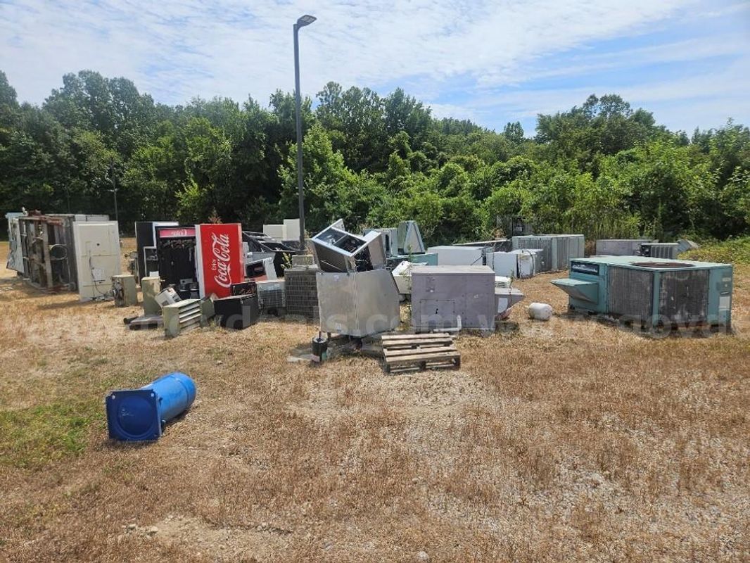 !!!!SCRAP!!!! Lot of Misc. HVAC units, Refrigerators, Electrical Motors, Mini Fridge Coolers, Hot Water Heaters