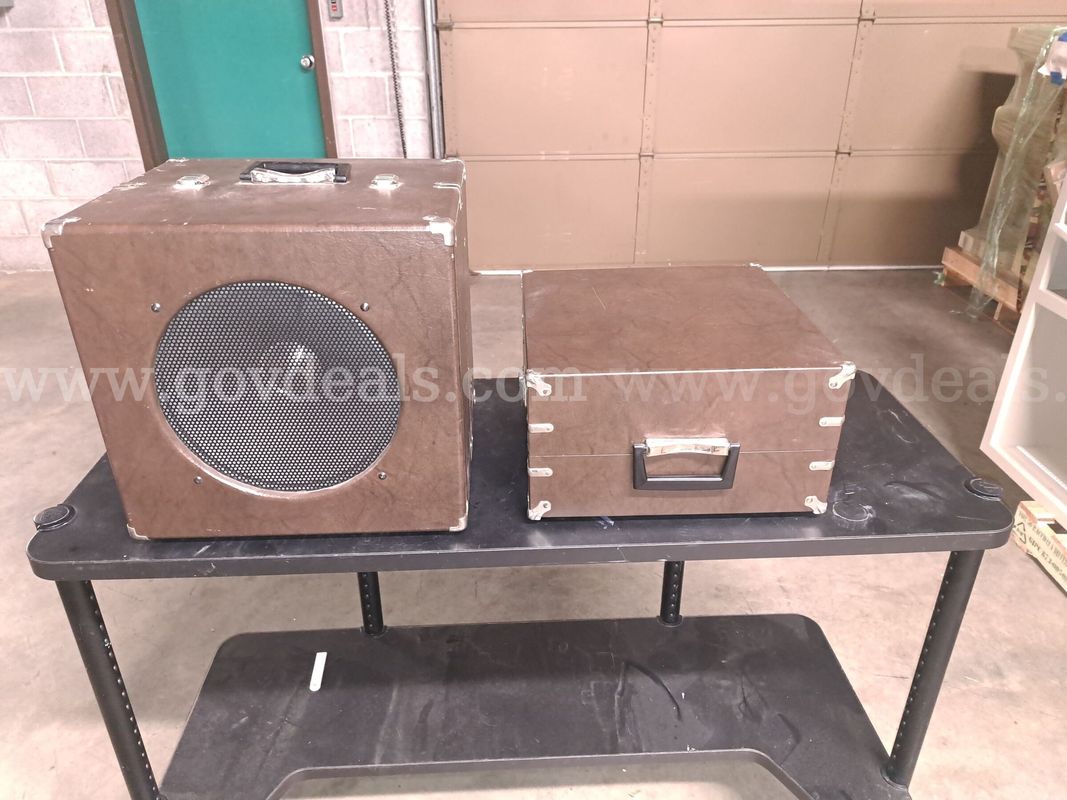 TELEX Model 725SV Stereo Record Player and Public Address System
