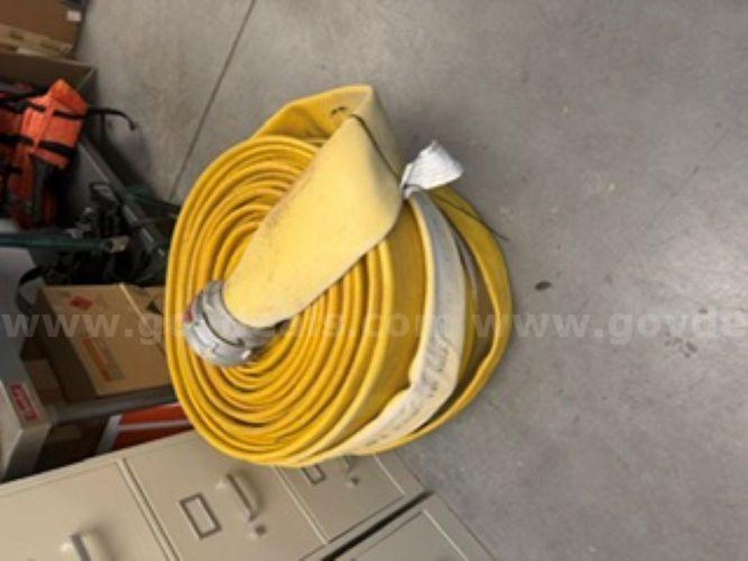 3 sections of 4 inch Fire hose - failed hose test