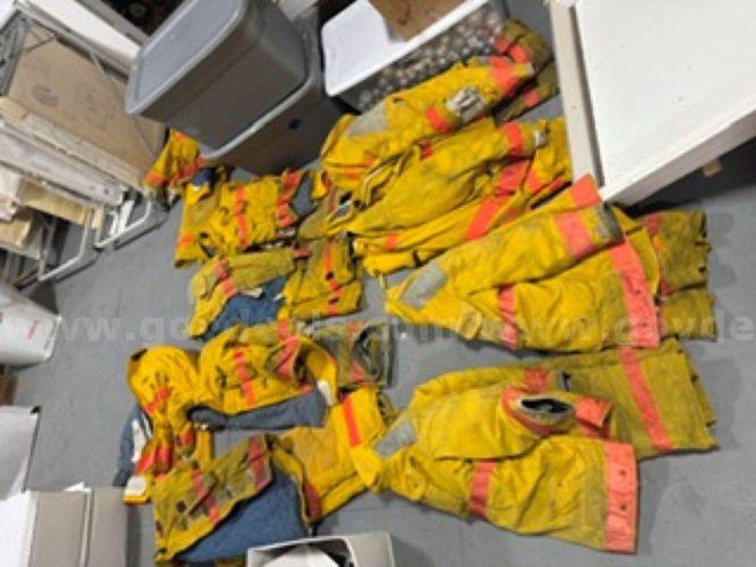 10 sets of expired fire gear