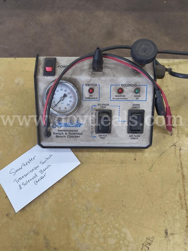 Smartester transmission switch & solenoid bench checker.
