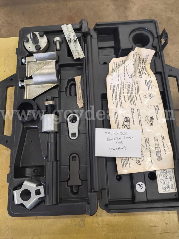Engine Specific (3.4 L, V-6 Double Overhead Cam) tool set. Lot 75