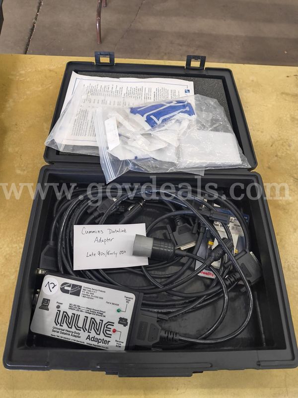 CUMMINS Datalink Adapter Kit, Lot 72