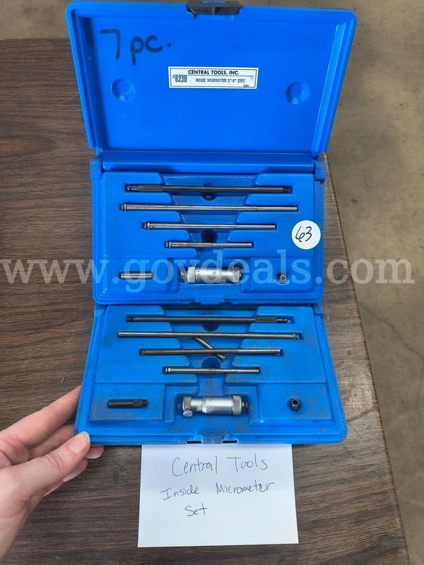 Two (2) Inside Micrometer Sets. (LOT 63)