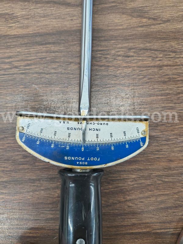 Proto Meter Beam Torque Wrench, Proto SAE Beam Style Torque wrench and SNAP-ON Dial Torque wrench- all-1/2"drives.