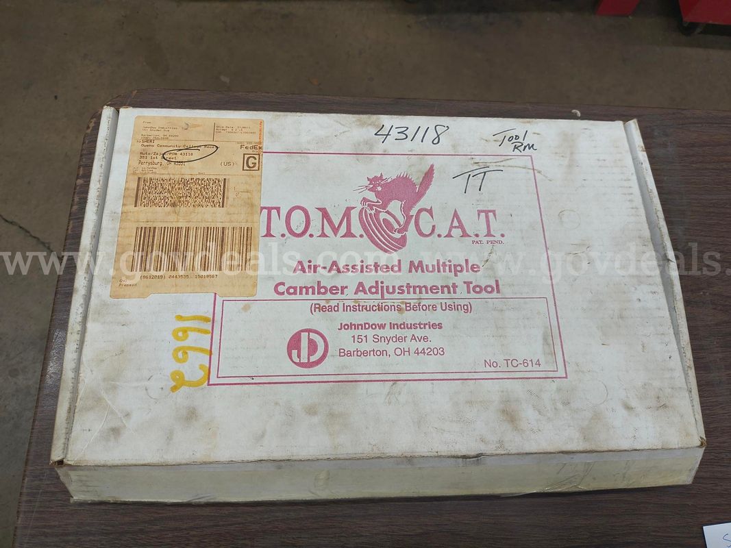 Air assisted Multiple Chamber Adjustment Tool by TOMCAT (LOT 54)