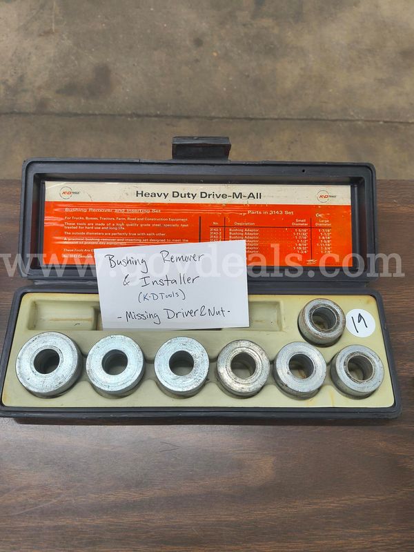 Drive-M-All - KD Tools "Bushing Remover & Installer", Heavy Duty (LOT 19)