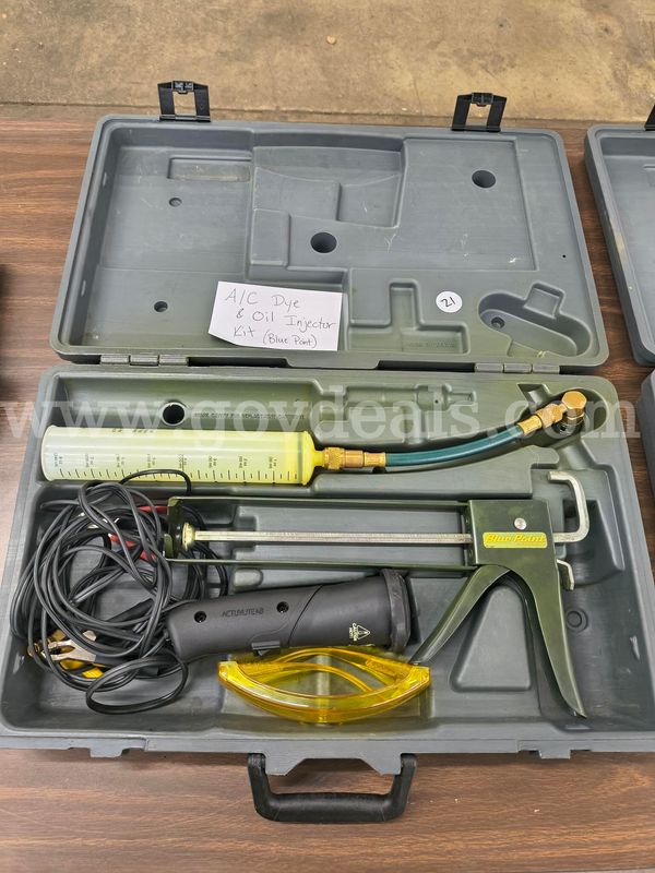 A/C Dye & Oil Injector Kit - BLUE POINT, (LOT 21)