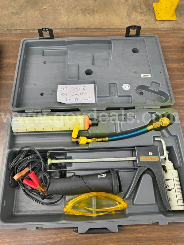 A/C Dye & Oil Injector Kit - BLUE POINT, (LOT 22)