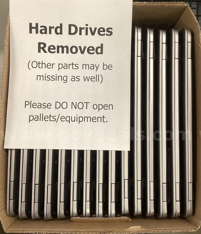 Lot of 15 Laptops: HP iSeries EliteBook 840 (Hard Drives Removed) (425-31)