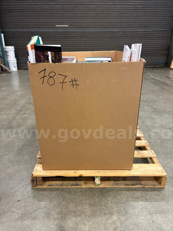 Tote of Books, Gross Weight 787 lbs. (426-37)