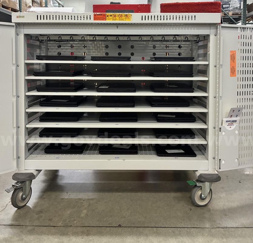 Lot of 41 Laptops: Microsoft Surface 3 With Laptop Cart (Hard Drives Removed) (427-16)