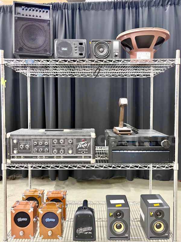 Lot of Misc. Audio Equipment (428-25)