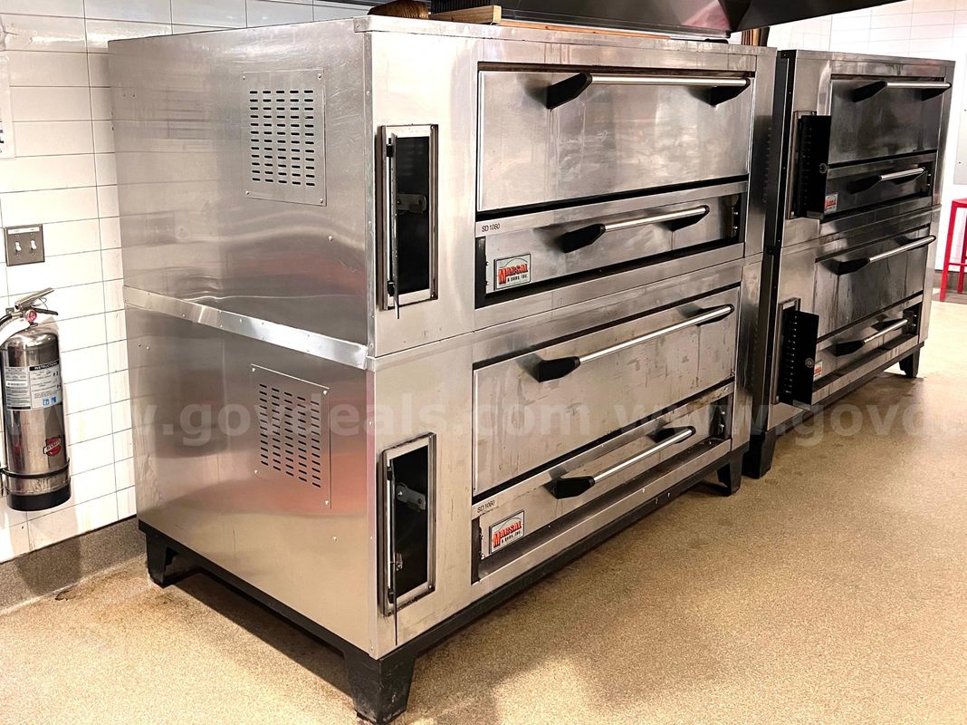 Lot of 2 Pizza Ovens: Marsal & Sons SD 1060 (428-31)