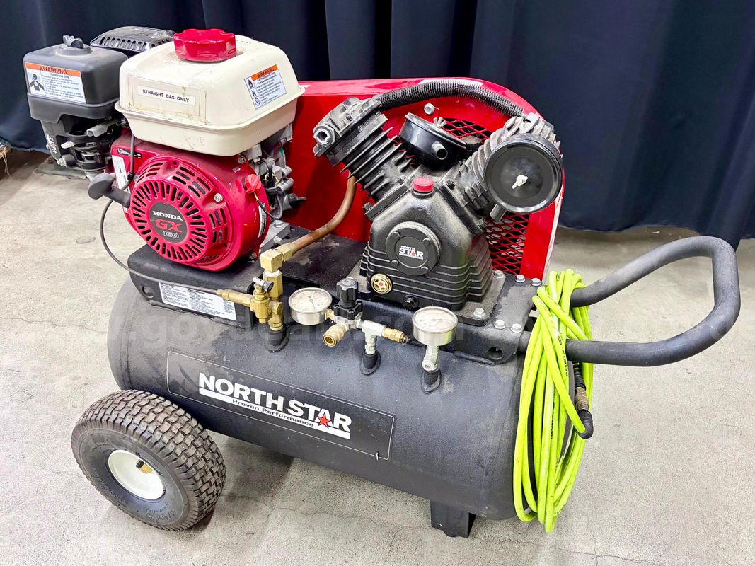 Gas Powered Air Compressor: North Star 459392C (428-34)