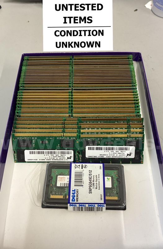 Lot of 41 RAM: Misc. DDR1 (427-28)