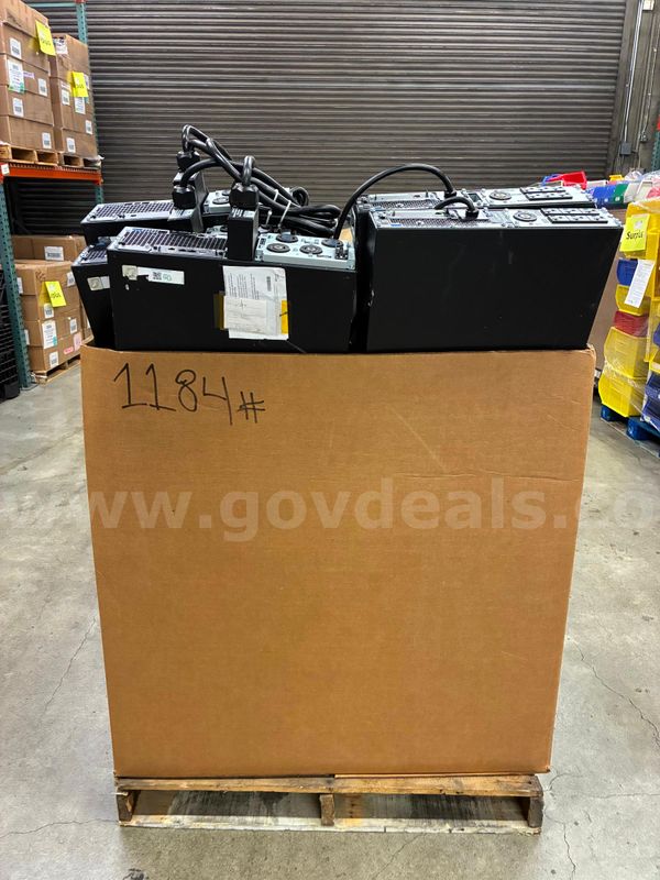Gaylord of Misc. Power Supplies, Gross Weight 1184 lbs. (428-39)