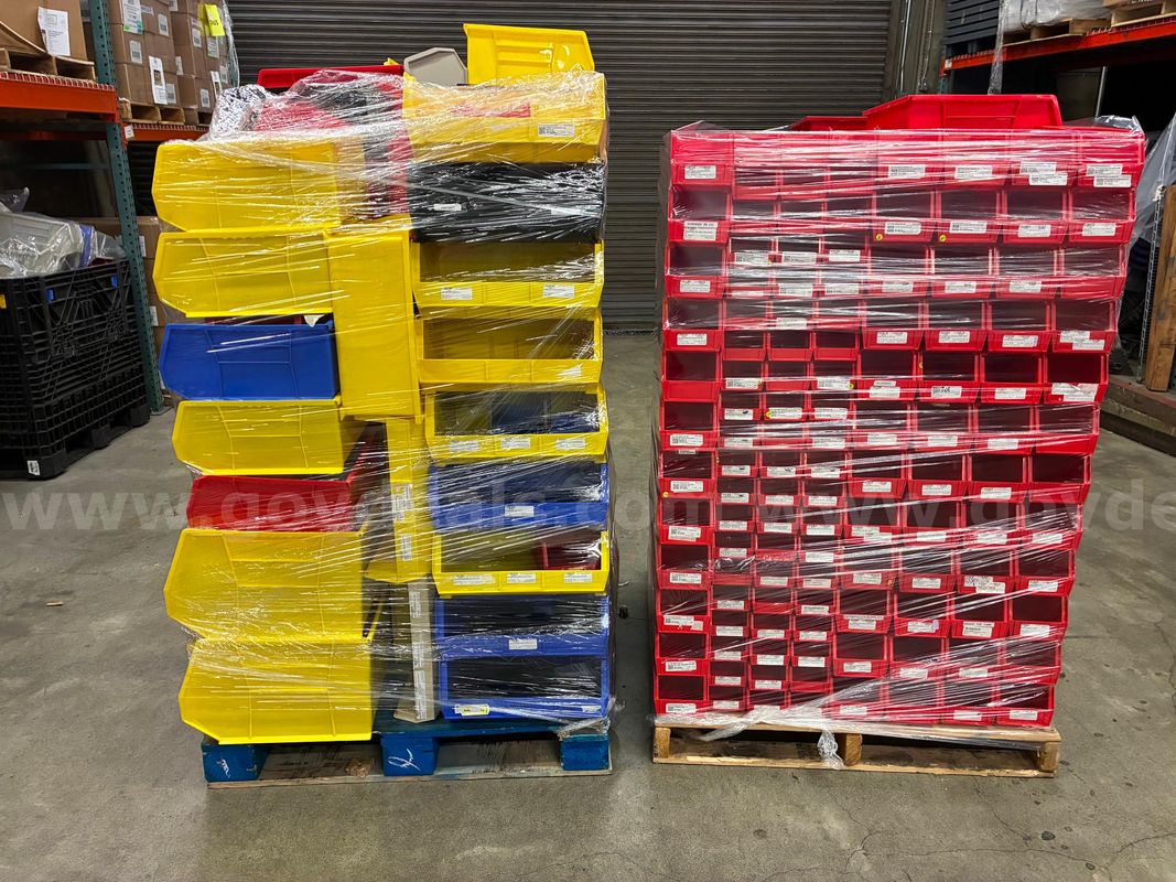 Lot of 2 Pallets of Akro Bins (428-49)