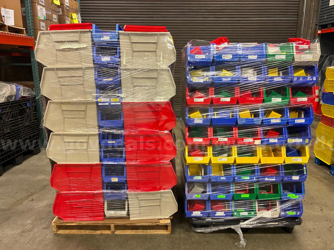 Lot of 2 Pallets of Akro Bins (428-51)