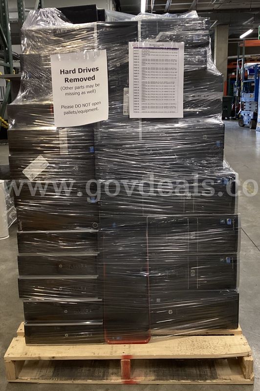 Lot of 79 Computers: Misc. iSeries (Hard Drives Removed) (429-4)