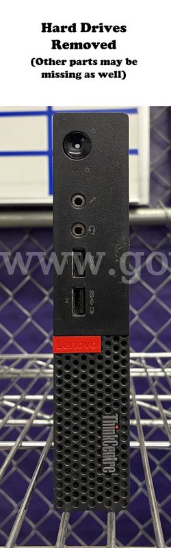 Lot of 15 Computers: Lenovo ThinkCentre M710Q Mini (Hard Drives Removed) (429-11)