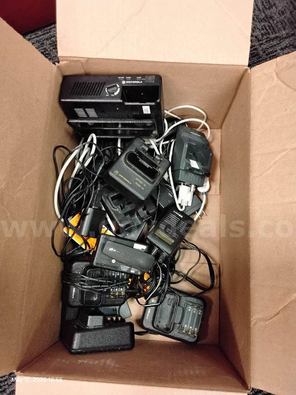 Assorted Pagers, chargers, and programmers