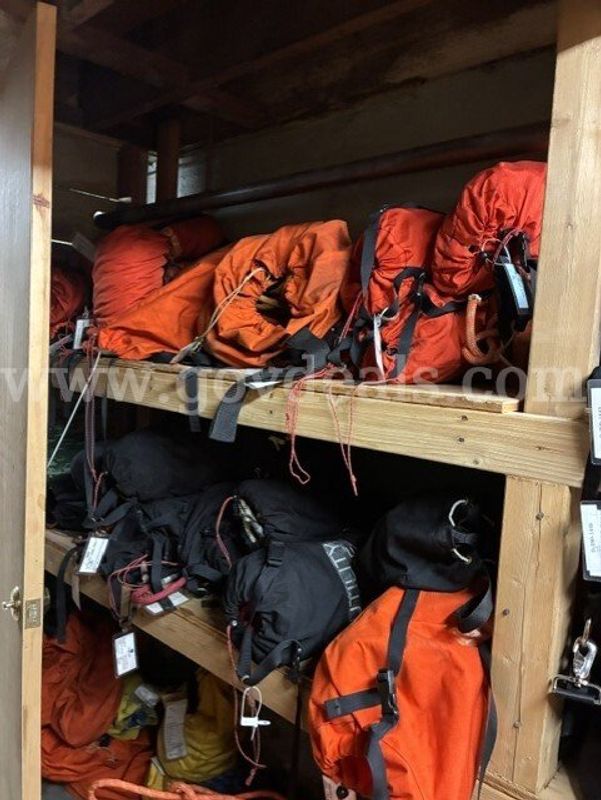 Lot of various rope sizes and lengths.