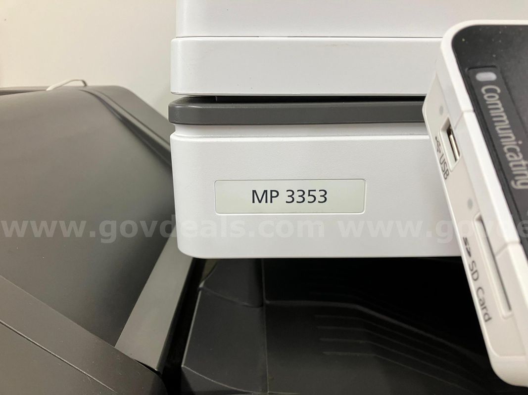 RicohMP3353 black and white printer