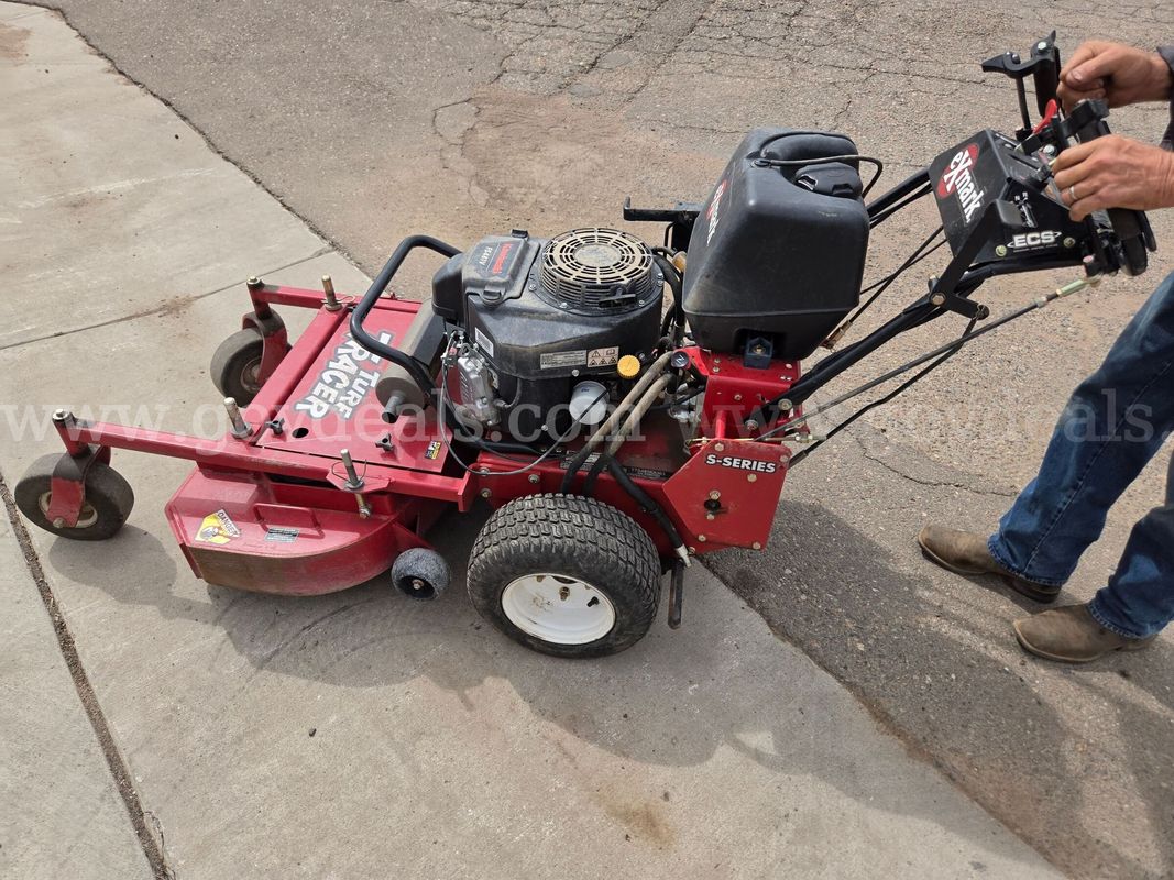 Exmark Turf Tracer S-Series 48" Commercial Walk-Behind Mower – Kawasaki – Runs & Works