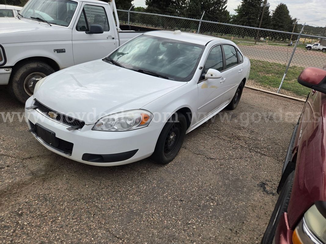 2012 Chevrolet Impala Police Cruiser – 3.6L V6 – 77,302 Miles Police Cruiser